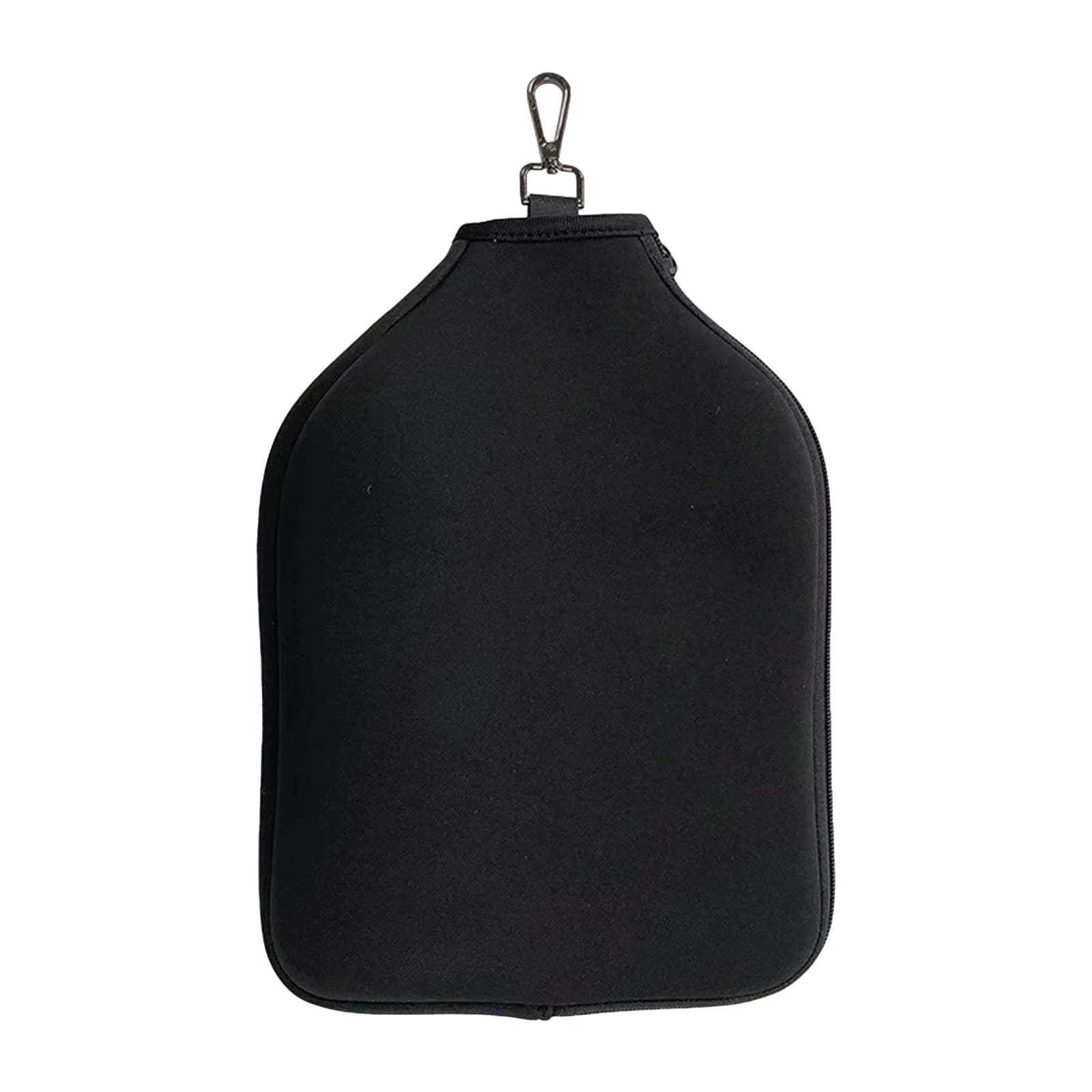 Neoprene Paddle Cover Racket Sleeve, Protective Pouch, Storage Carrier with Storage Pocket Pickleball Head Cover Black