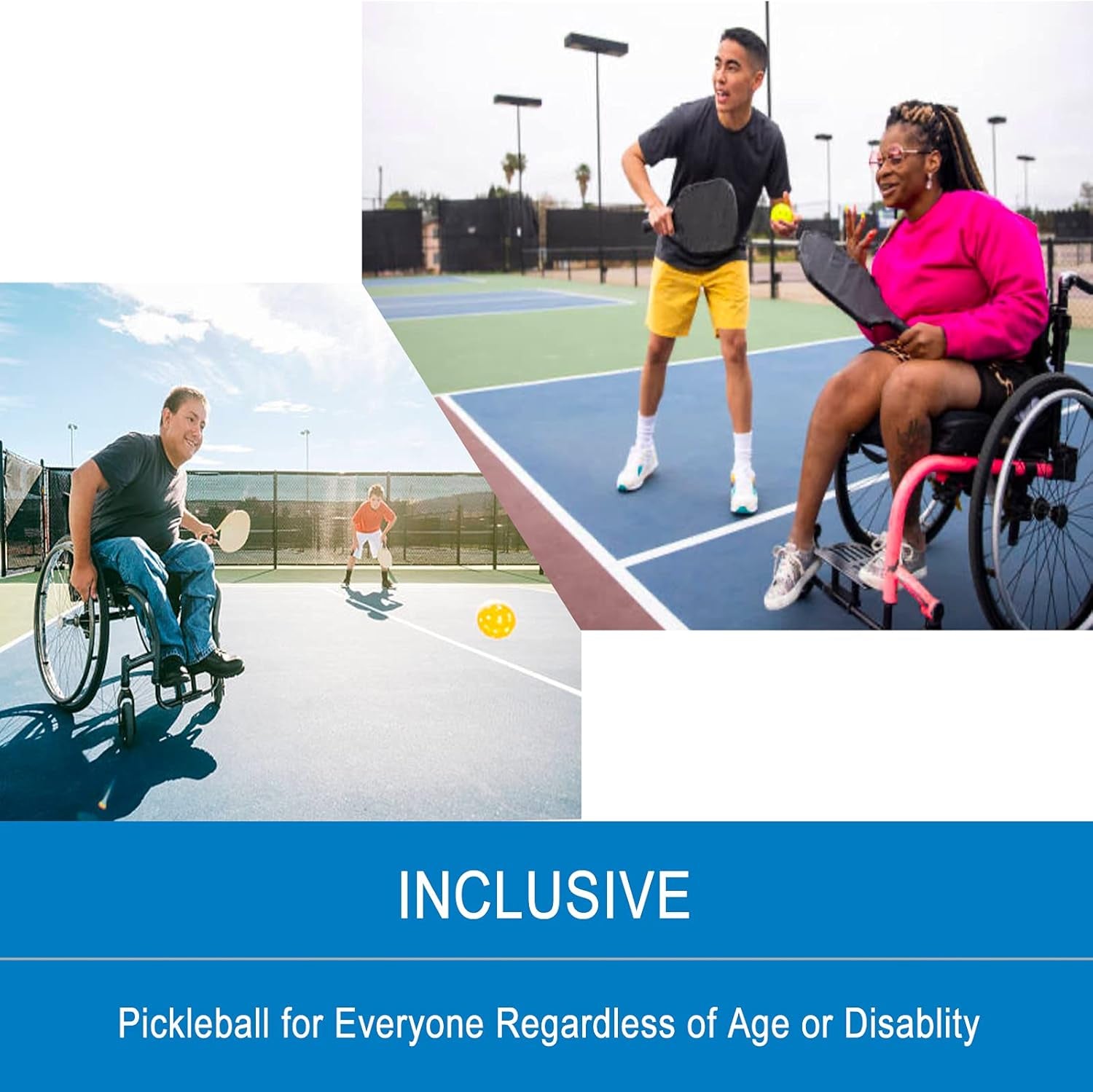 Pickleball Ball Retriever Picker Upper: Fits All Standard Pickleball Paddles, Easy Attaches to Pickleball Paddles