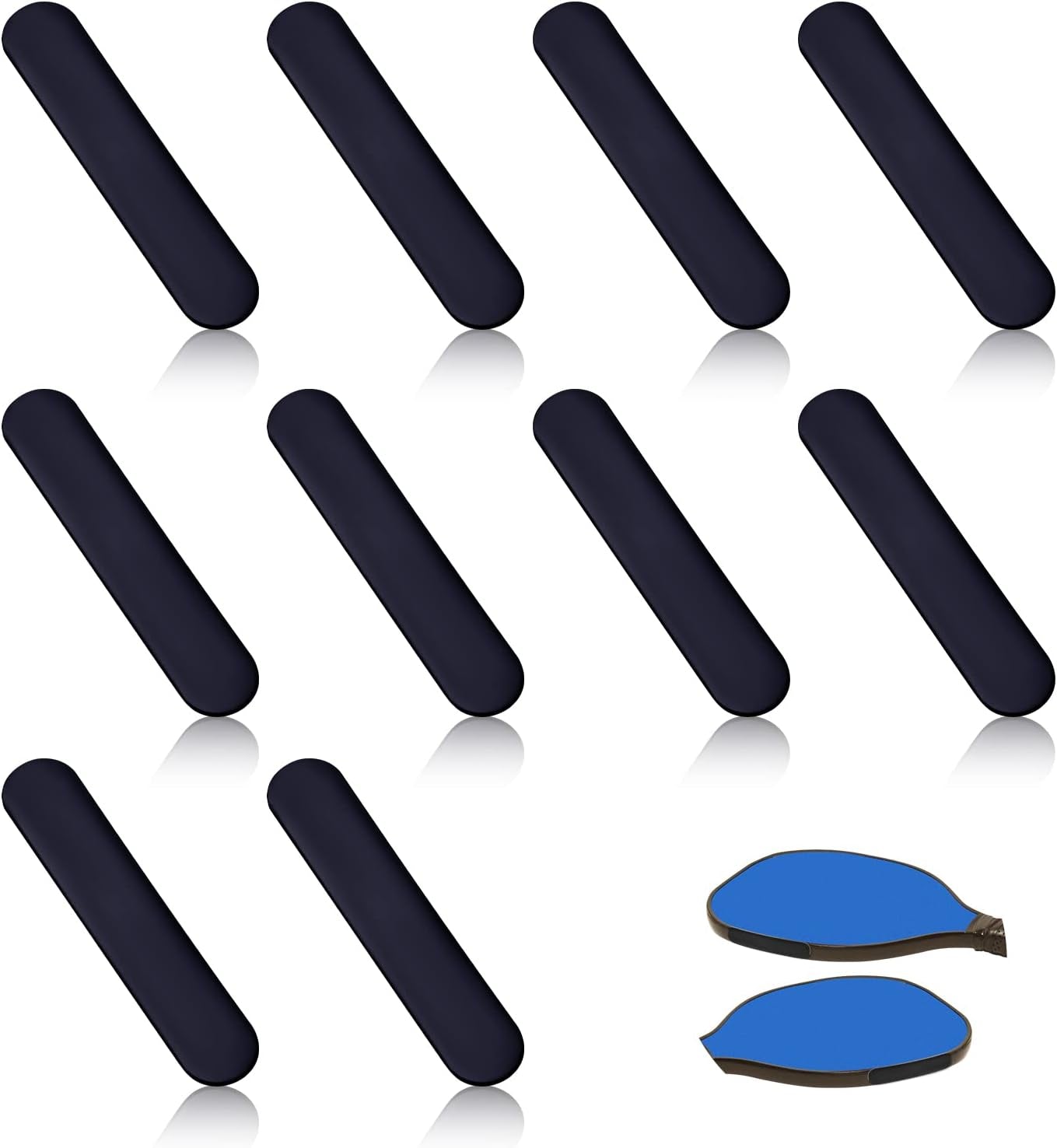 10Pcs Pickleball Lead Tape, Weighted 3G Lead Tape for Pickleball Paddles, Adhesi