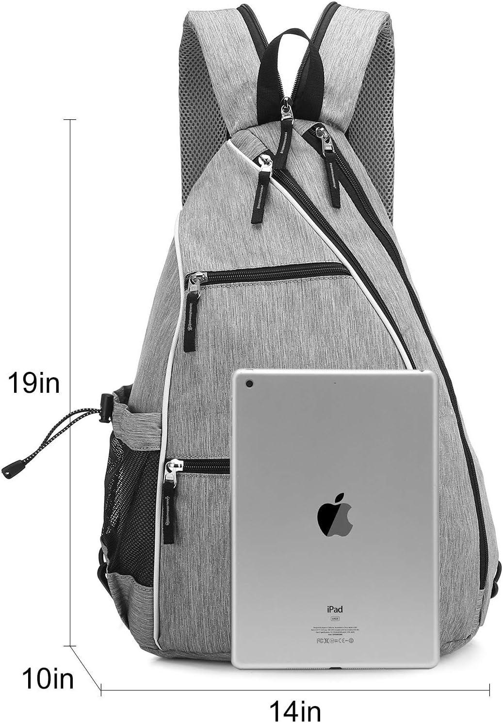 Women'S Reversible Pickleball Paddle Bag with Rackets Compartment