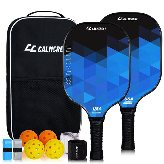 Econour Pickleball Paddles Set of 2 - USAPA Approved Fiberglass Pickleball Paddl