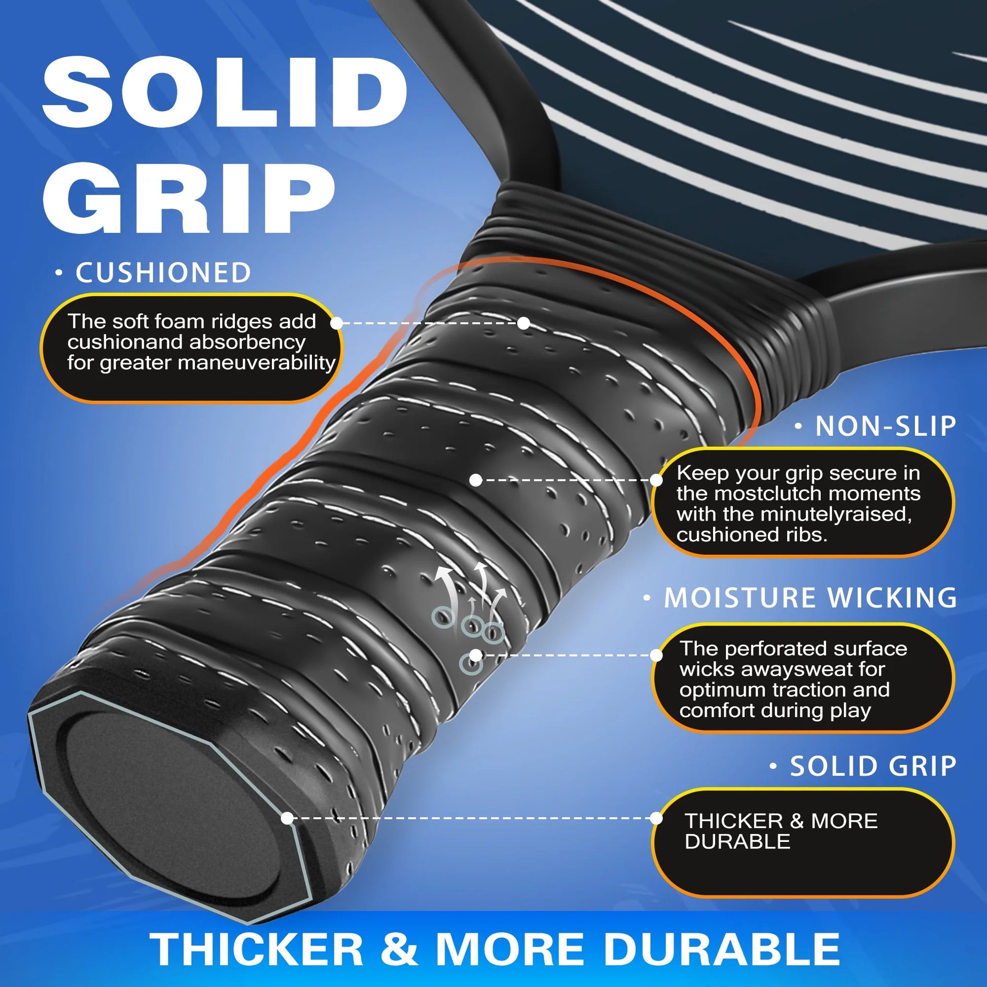 Pickleball Paddle Set for Indoor & Outdoor Fun, Lightweight & Durable, Family-Friendly, USAPA Approved, Includes 2 Paddles & 4 Balls