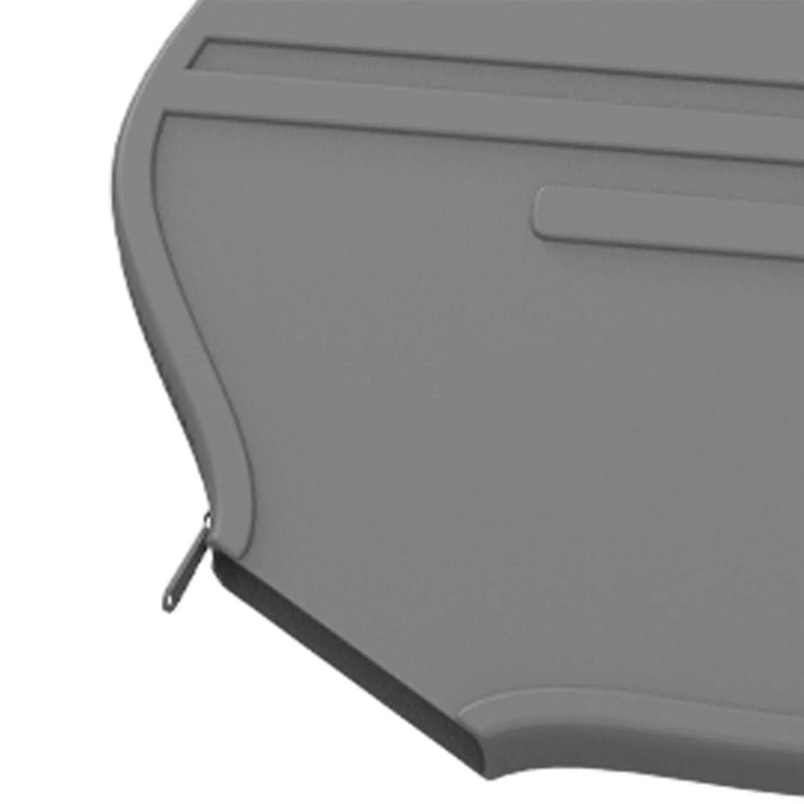 Pickleball Racket Cover Durable Silicone Protective Table Tennis Paddle Case Gray