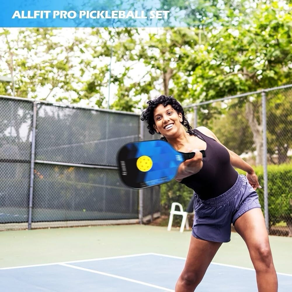 Econour Pickleball Paddles Set of 2 - USAPA Approved Fiberglass Pickleball Paddl