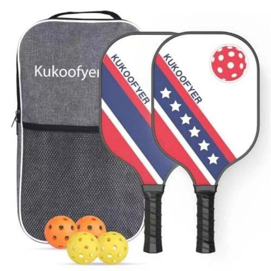 Pickleball Paddles, USAPA Approved Fiberglass Pickleball Paddle Handle Set, Incl