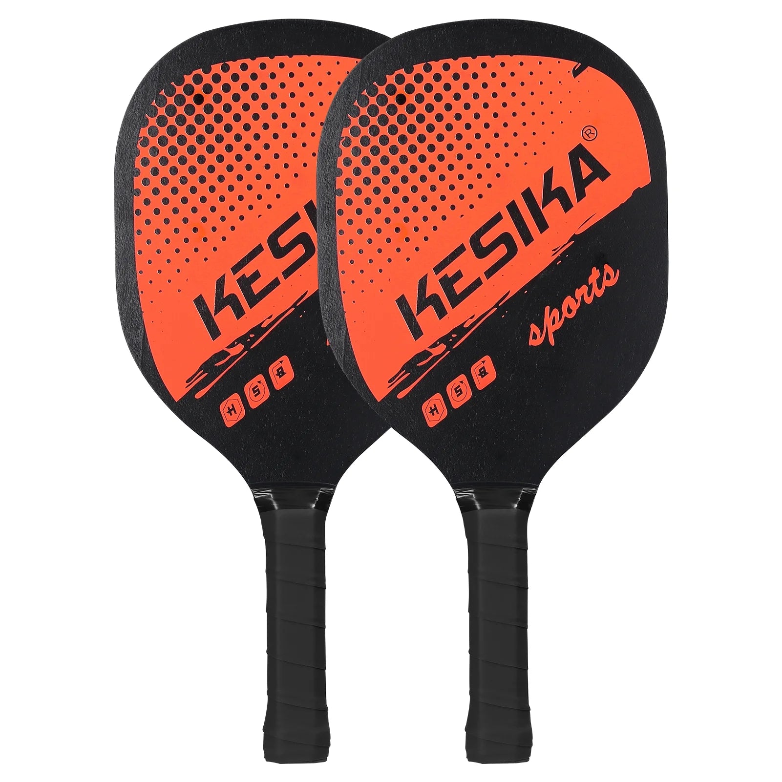 Pickleball Paddle Set Pickleball Rackets Ball Set 2 Rackets & 4 Pickleball Balls with Carrying Bag for Men Women