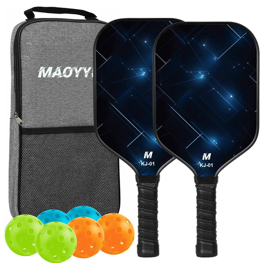 MAOYYE Pickleball Paddle Glass Fibre 13MM Enhanced Sweet Spot&Control&Power Anti-Slip Grip USAPA Compliant
