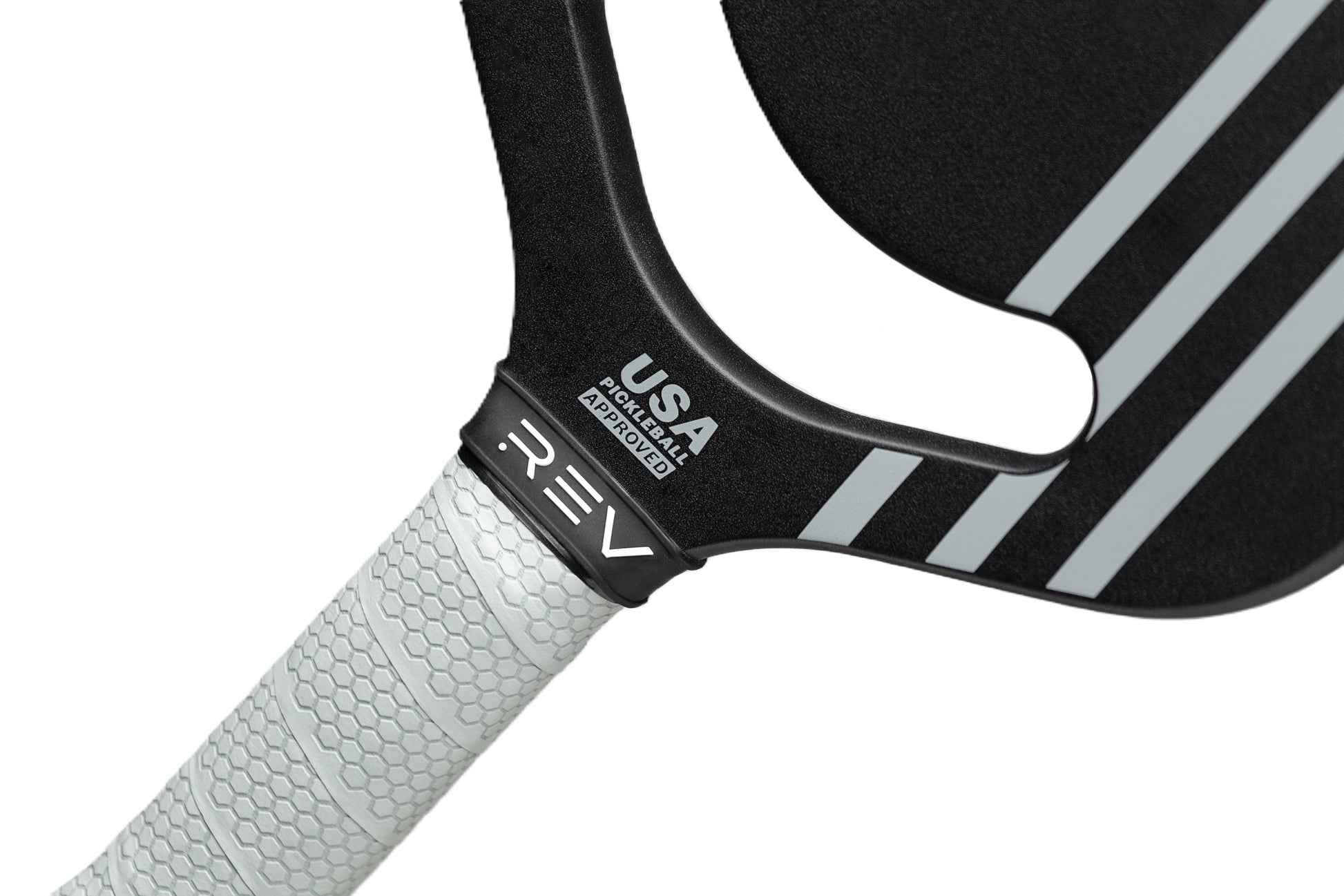 Platinum Pickleball Paddle, Carbon Fiber, Black