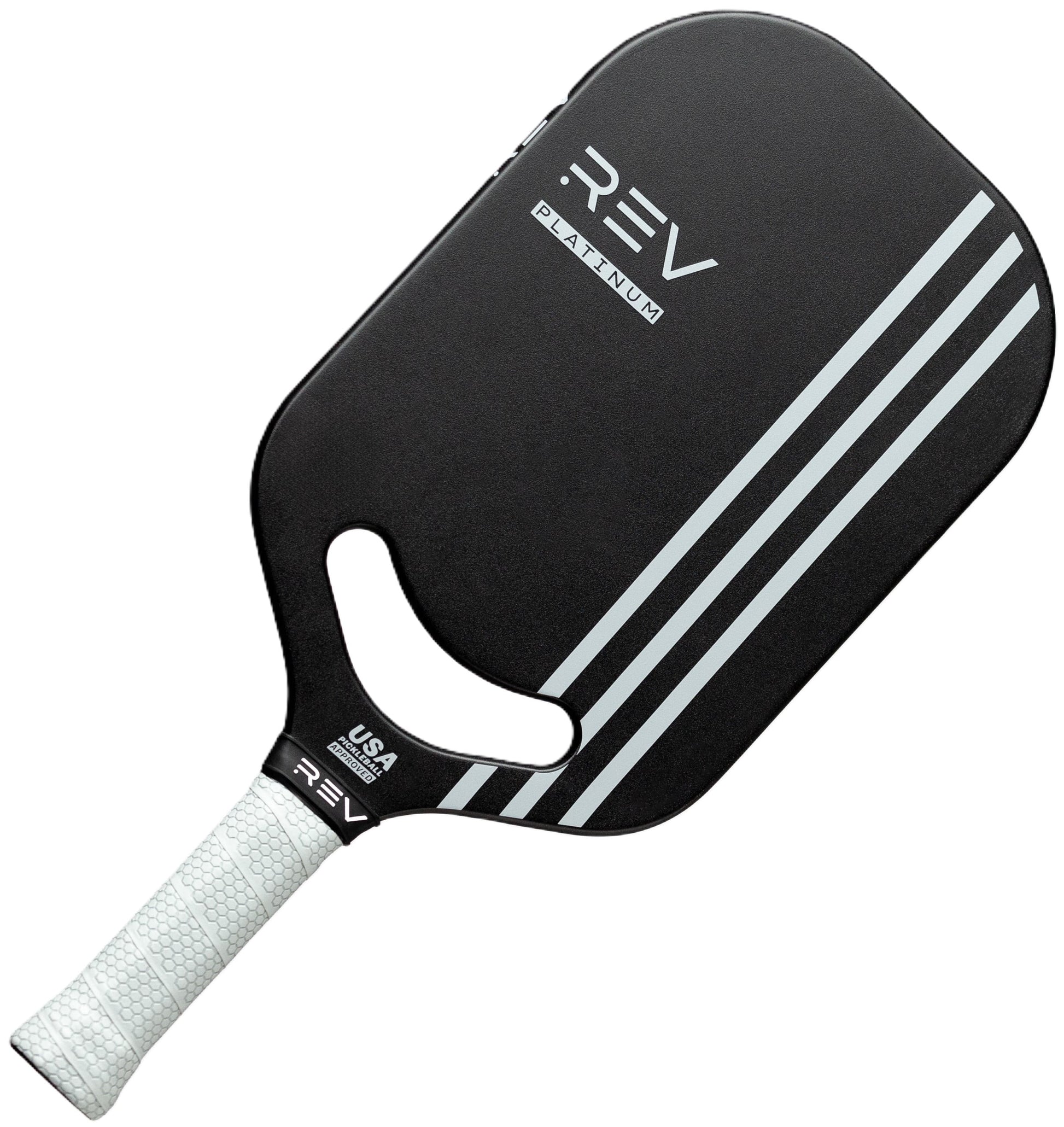 Platinum Pickleball Paddle, Carbon Fiber, Black