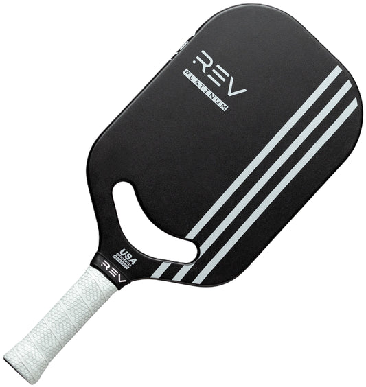 Platinum Pickleball Paddle, Carbon Fiber, Black