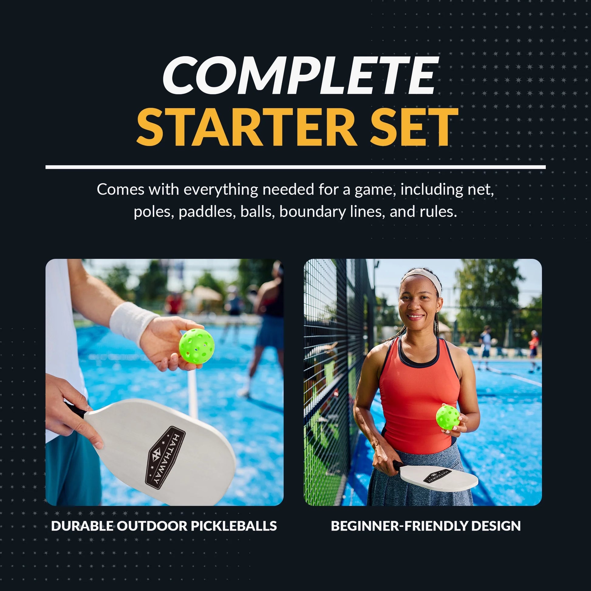 BG3142 Deluxe Pickleball Game Set
