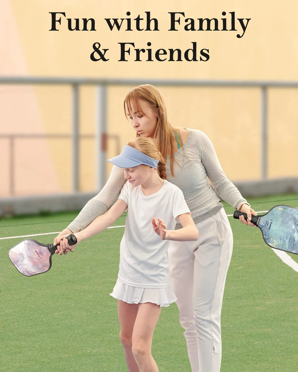 Pickleball Set - Premium Fiberglass Pickle Ball Paddles