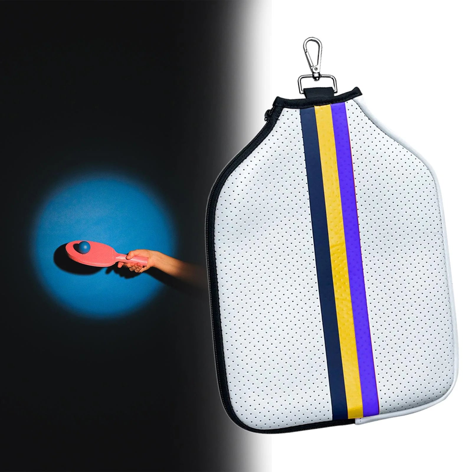 Neoprene Pickleball Paddle Cover, Racket Sleeve Storage Carrier, Gift Table Tennis Paddle Case, Durable Dustproof, Pickleball Head Cover Premium A5