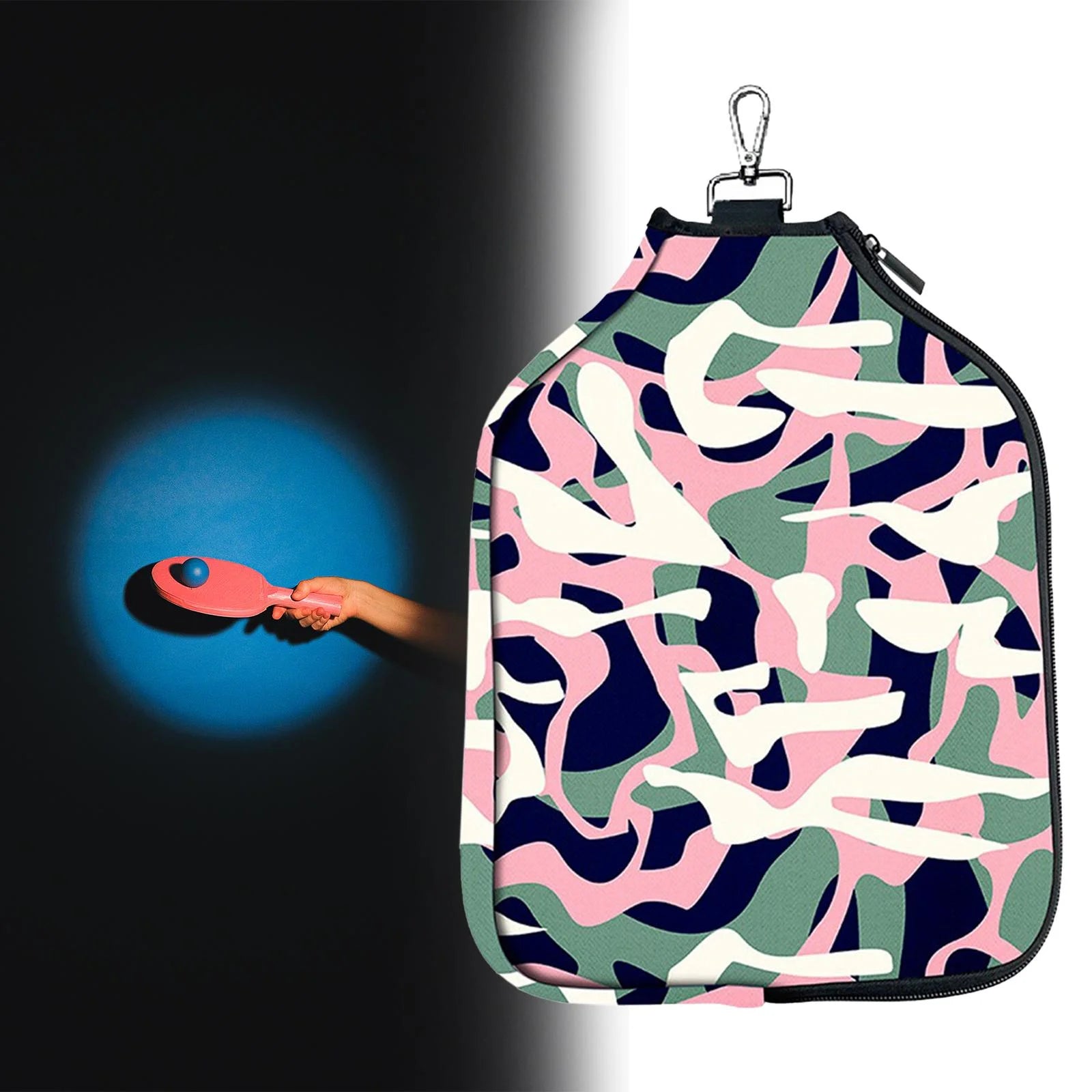 Neoprene Pickleball Paddle Cover, Racket Sleeve, Protective Paddle Sleeve, Dustproof Durable, Waterproof Protector, Premium Pickleball Head Cover