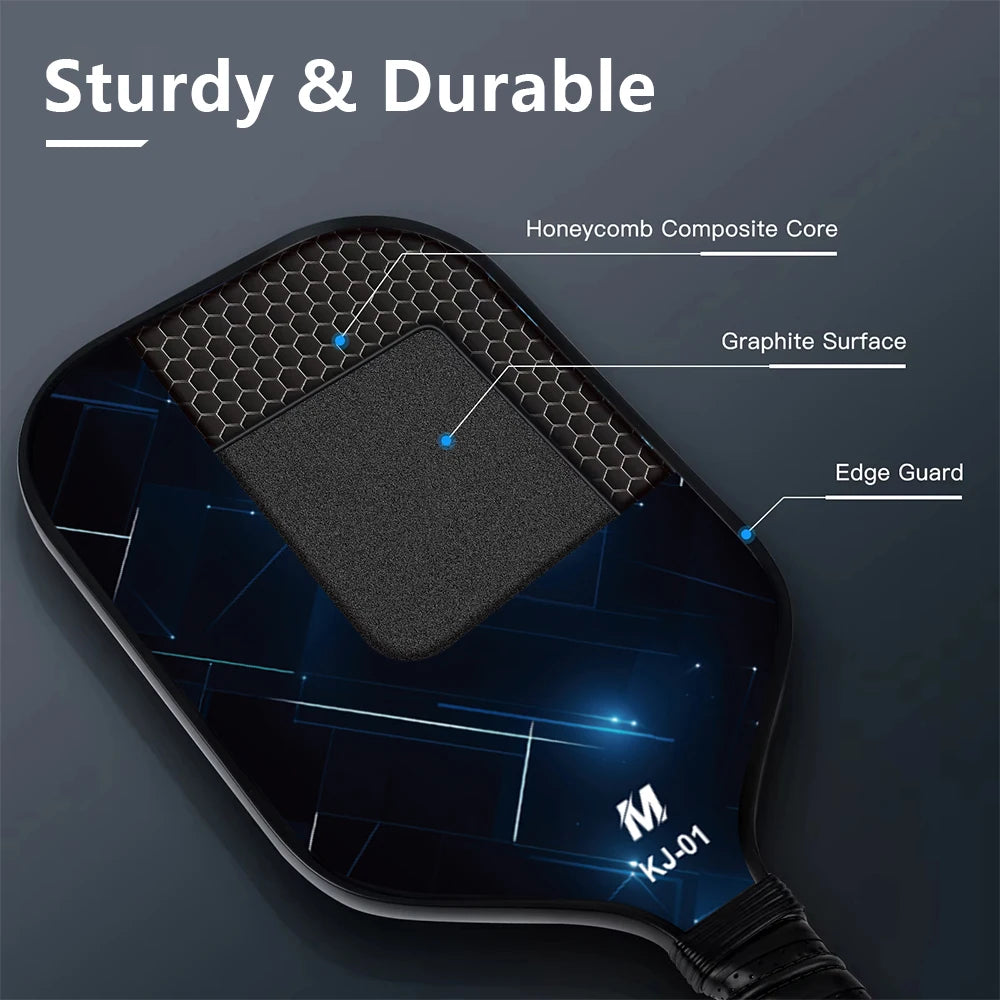 MAOYYE Pickleball Paddle Glass Fibre 13MM Enhanced Sweet Spot&Control&Power Anti-Slip Grip USAPA Compliant