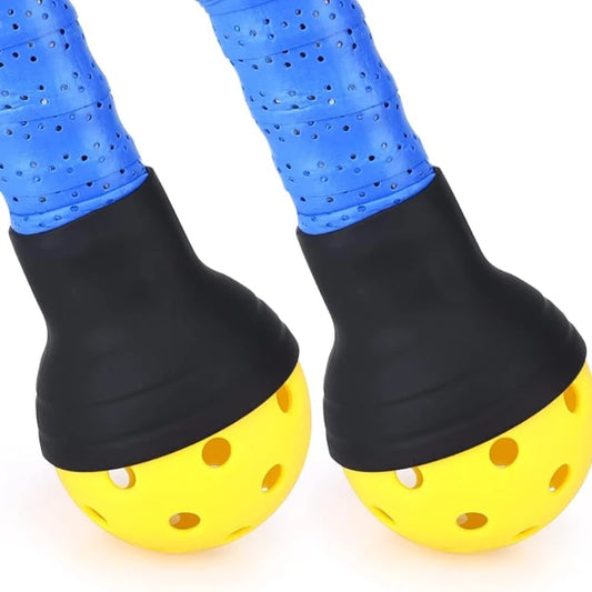2PCS Pickleball Ball Retriever, Silicone Pickleball Picker Upper Pickball Grabber, Universal Pickleball Upper Suction Cup