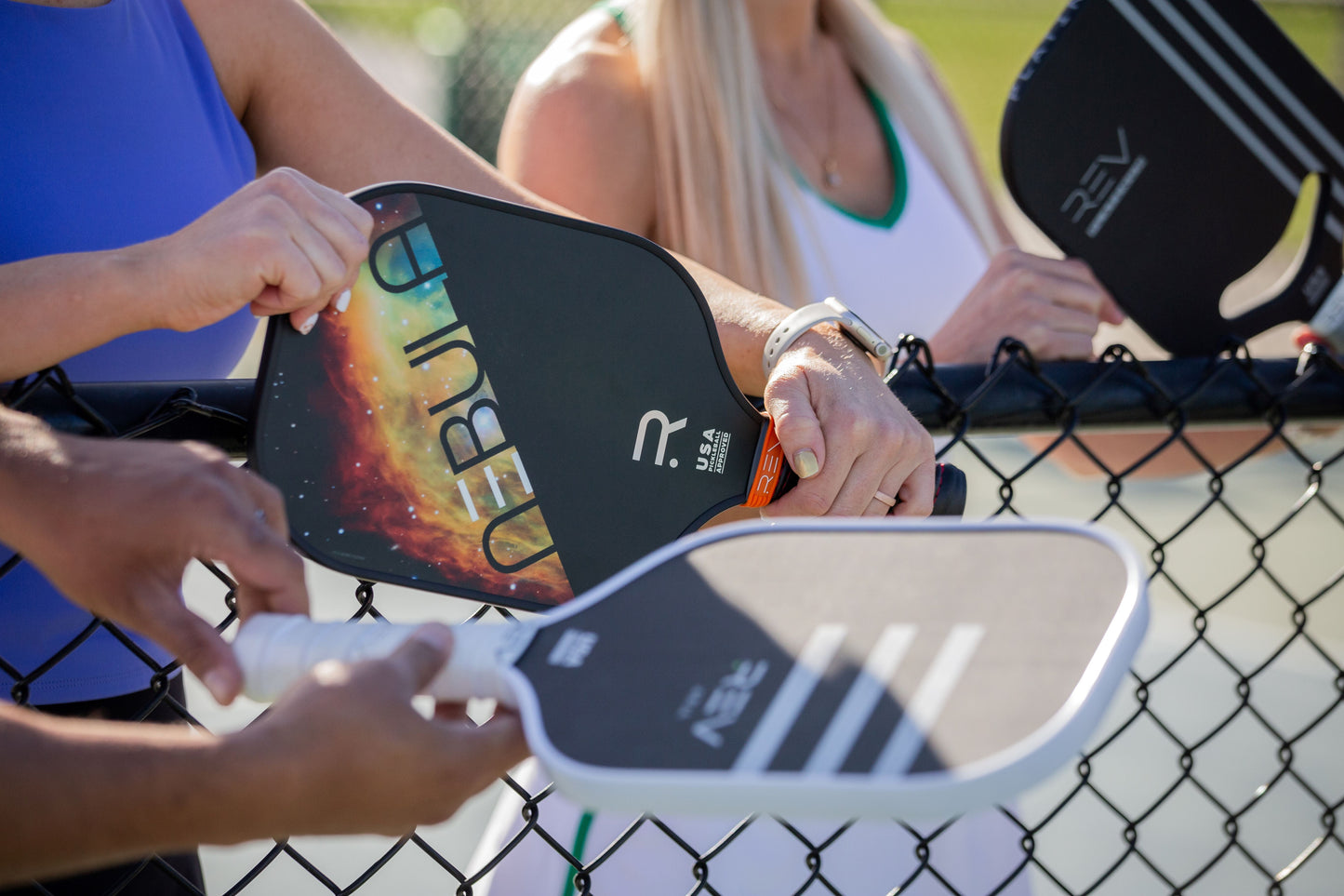 (2 Pack)  Pickleball Paddles - Pickleball Racket - Honeycomb Core - Medusa