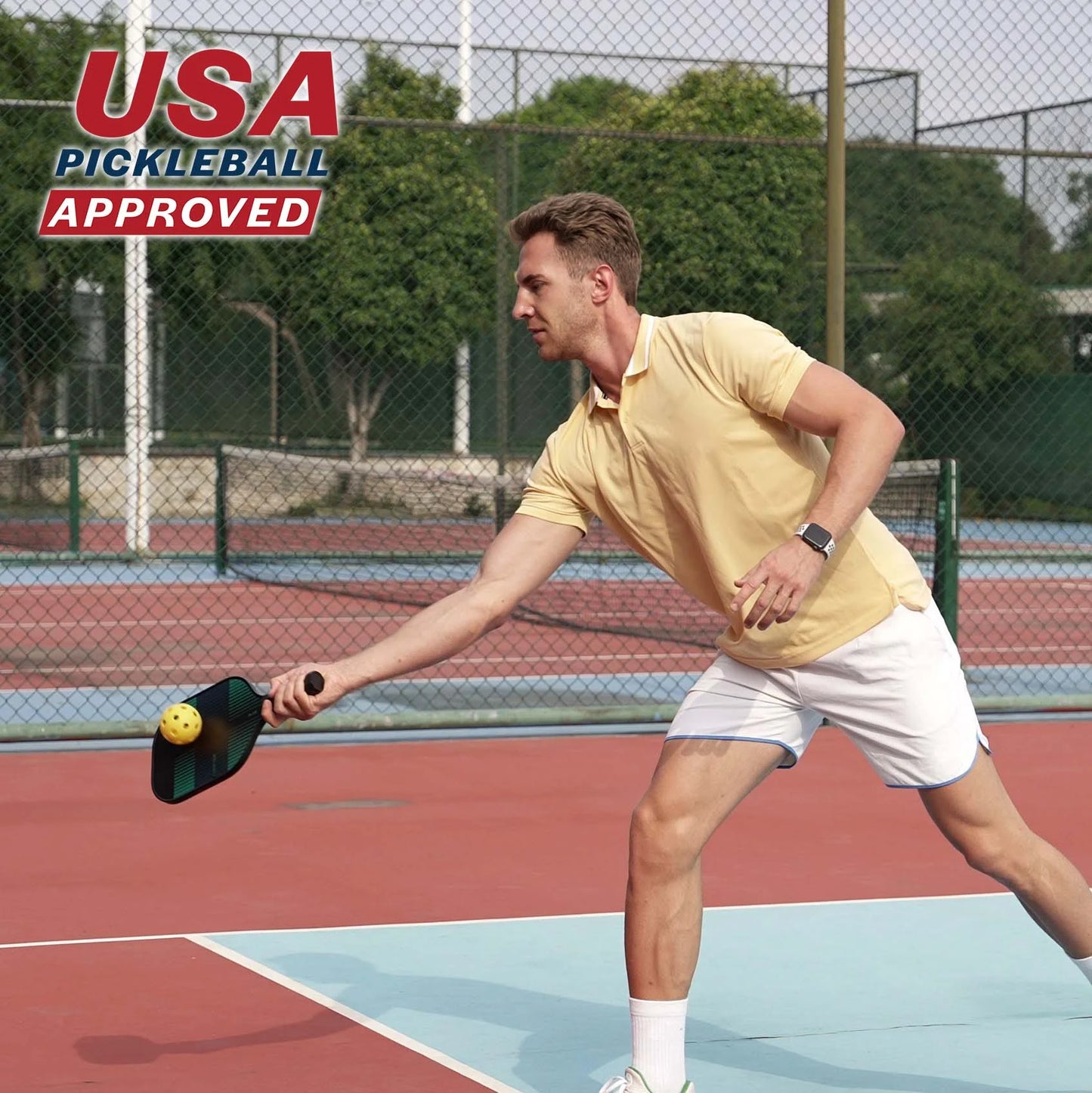 Charter Performance Series Fiberglass Pickleball Paddle - Balanced Edition - 7.6 Oz -By