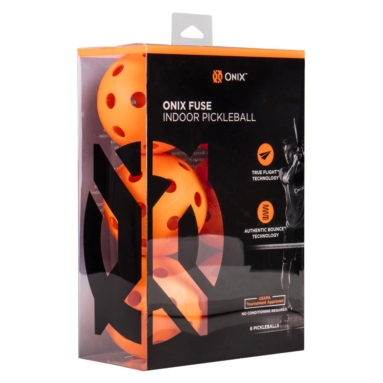Fuse Indoor Pickleball Balls with Exceptional Seam Welding, Superior Balance, and Meets USAPA Requirements