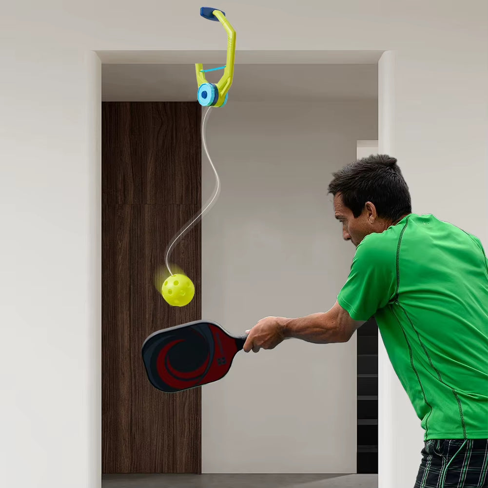 1/2Pc Pickleball Trainer Hanging Pickleball Rebounder Adjustable Pickleball Game Pickleball Practice Equipment for Solo Training