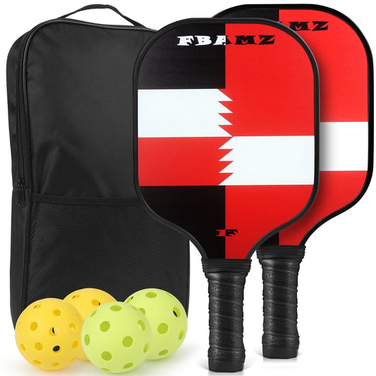 Pickleball Paddles Set of 2, USAPA Approved Carbon Fiber Pickleball, Pickleball Gift for Men Women