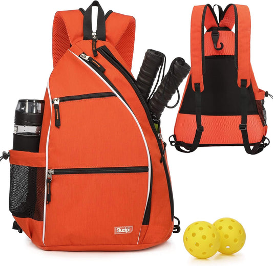 Women'S Reversible Pickleball Paddle Bag with Rackets Compartment