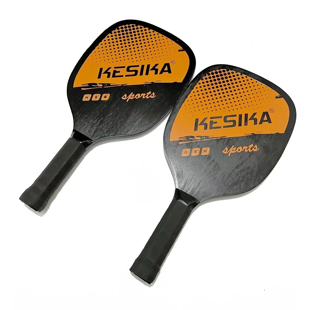 Pickleball Paddle Set Pickleball Rackets Ball Set 2 Rackets & 4 Pickleball Balls with Carrying Bag for Men Women